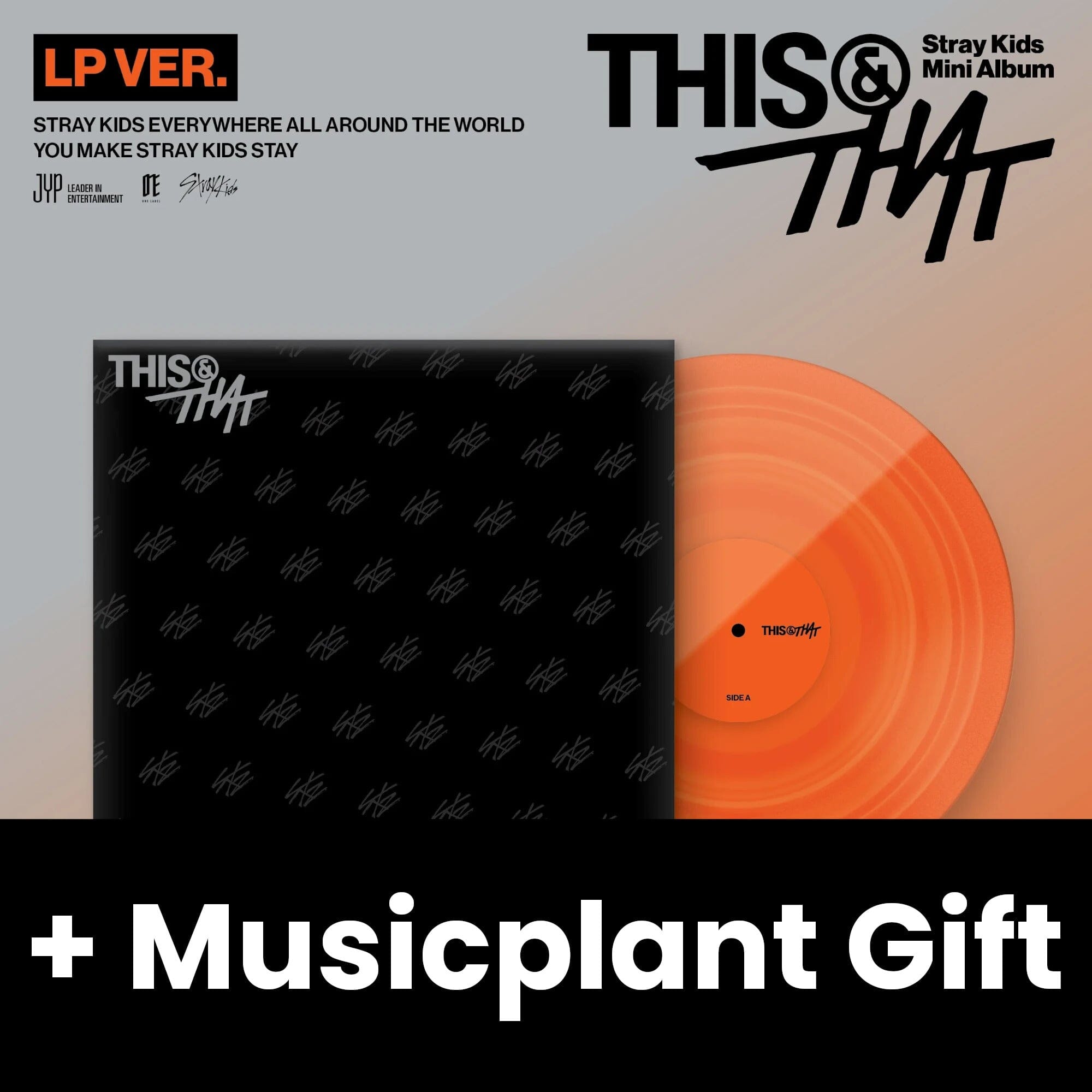 STRAY KIDS - THIS & THAT (LP VER.) (LIMITED) + Musicplant Gift Nolae