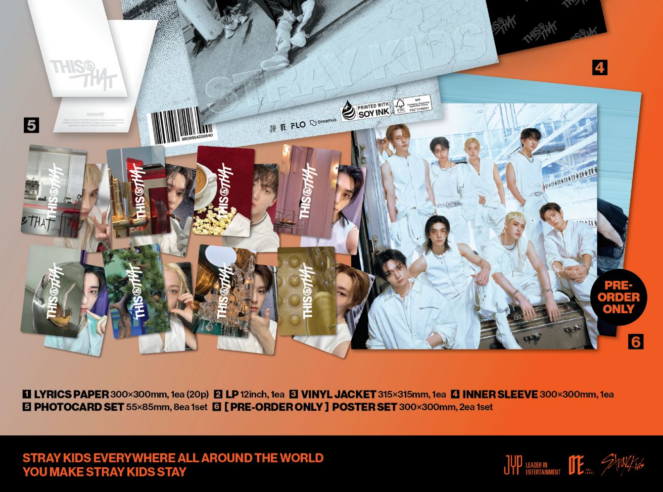 STRAY KIDS - THIS & THAT (LP VER.) (LIMITED) Nolae