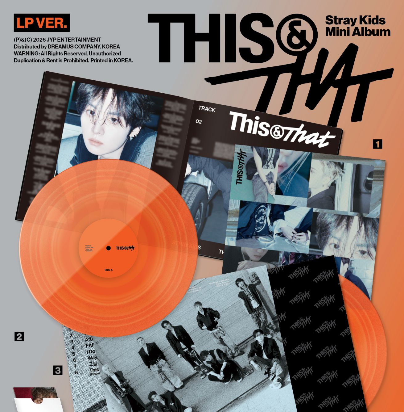 STRAY KIDS - THIS & THAT (LP VER.) (LIMITED) Nolae