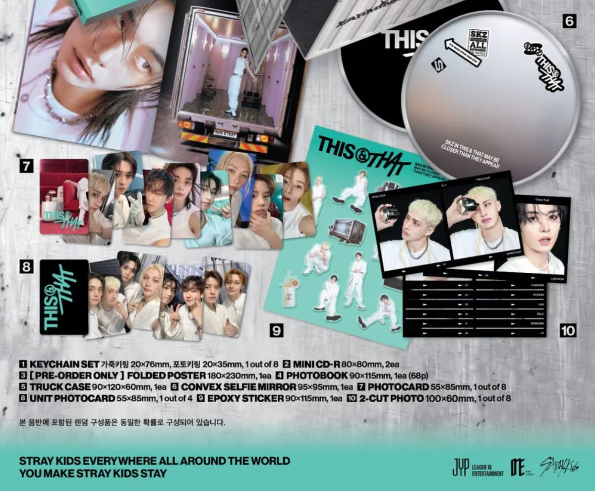 STRAY KIDS - THIS & THAT (TRUCK VER.) (LIMITED) + Aladin Gift Nolae