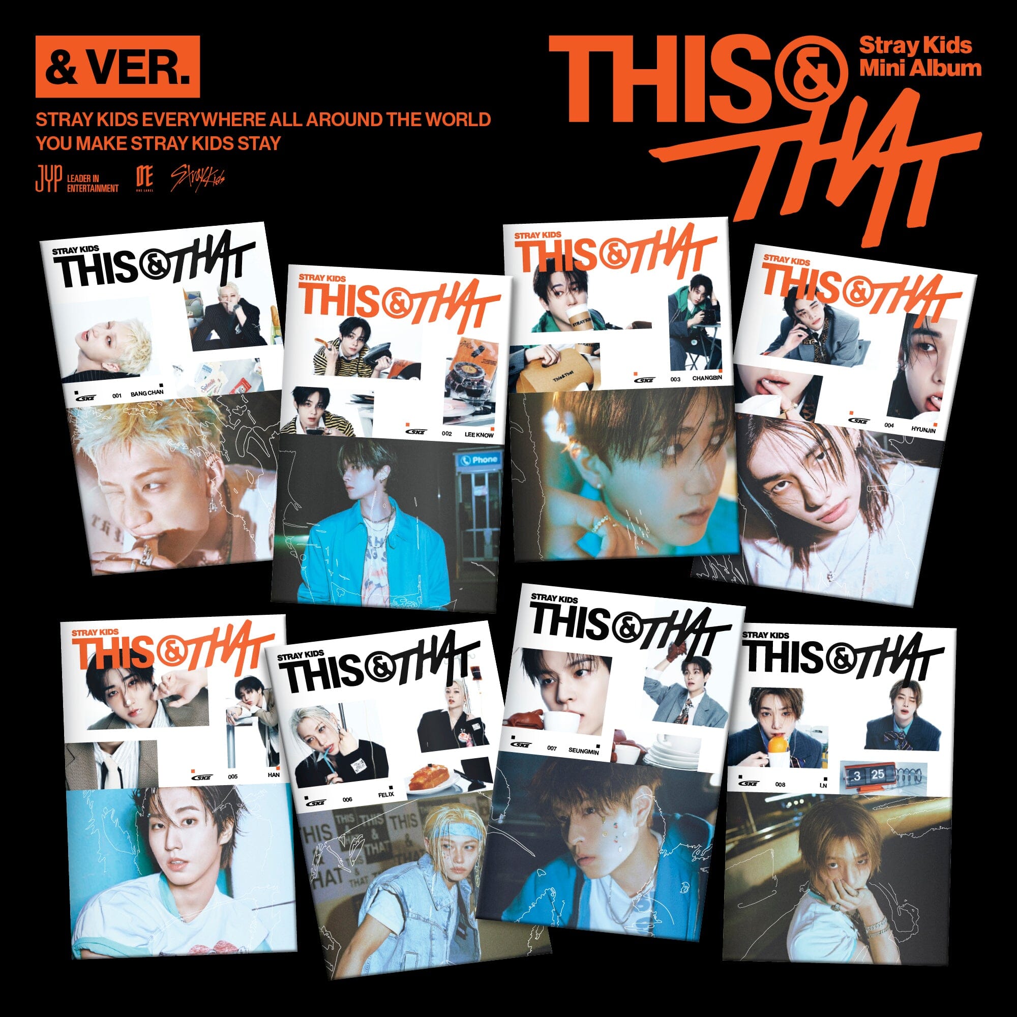 STRAY KIDS - THIS & THAT (& VER.) Nolae