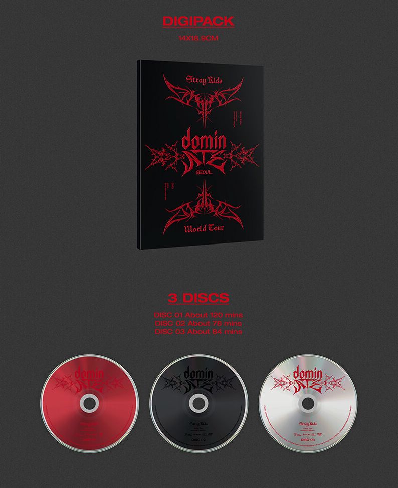 STRAY KIDS - WORLD TOUR 'DOMINATE SEOUL' (DVD & BLU-RAY) Nolae