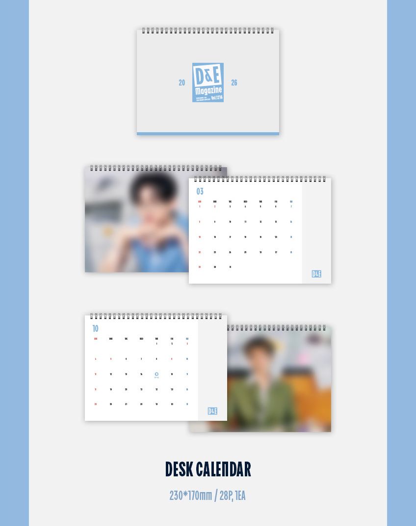 SUPER JUNIOR - D&E - 2026 SEASON'S GREETINGS (MAGAZINE VOL.1216) Nolae