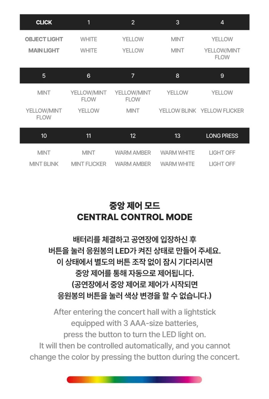 TAEMIN (SHINEE) - OFFICIAL LIGHT STICK V2 Nolae