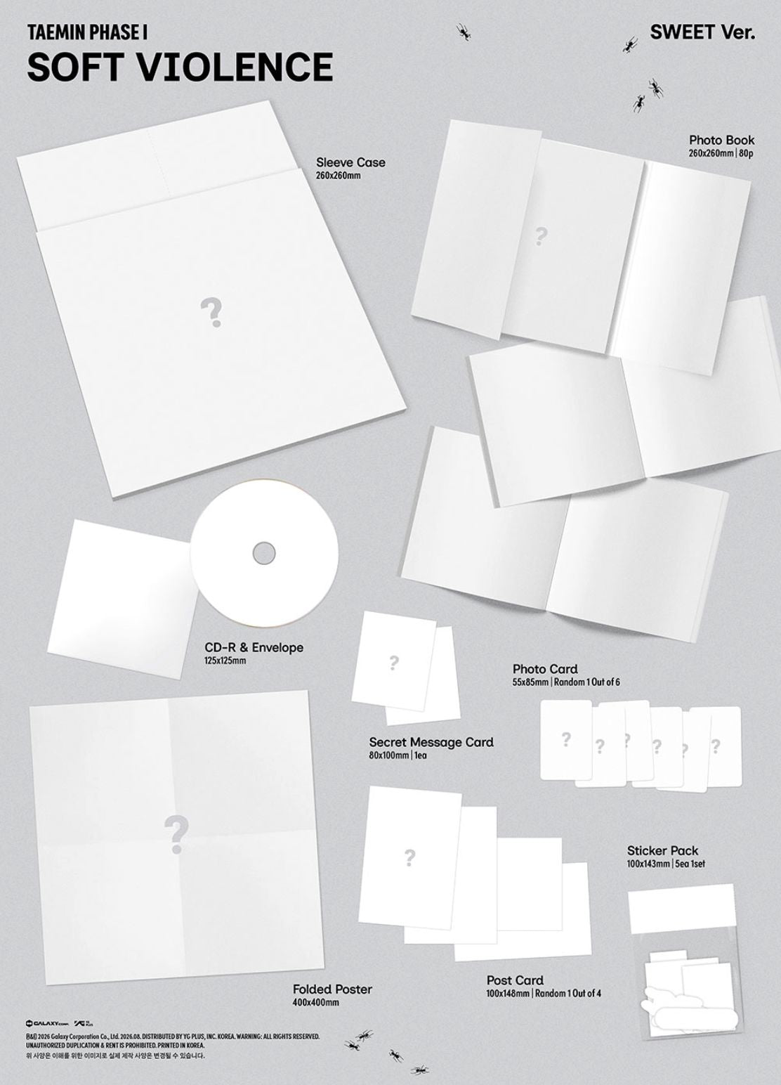 TAEMIN (SHINEE) - PHASE 1 : SOFT VIOLENCE (PHOTO BOOK VER.) Nolae