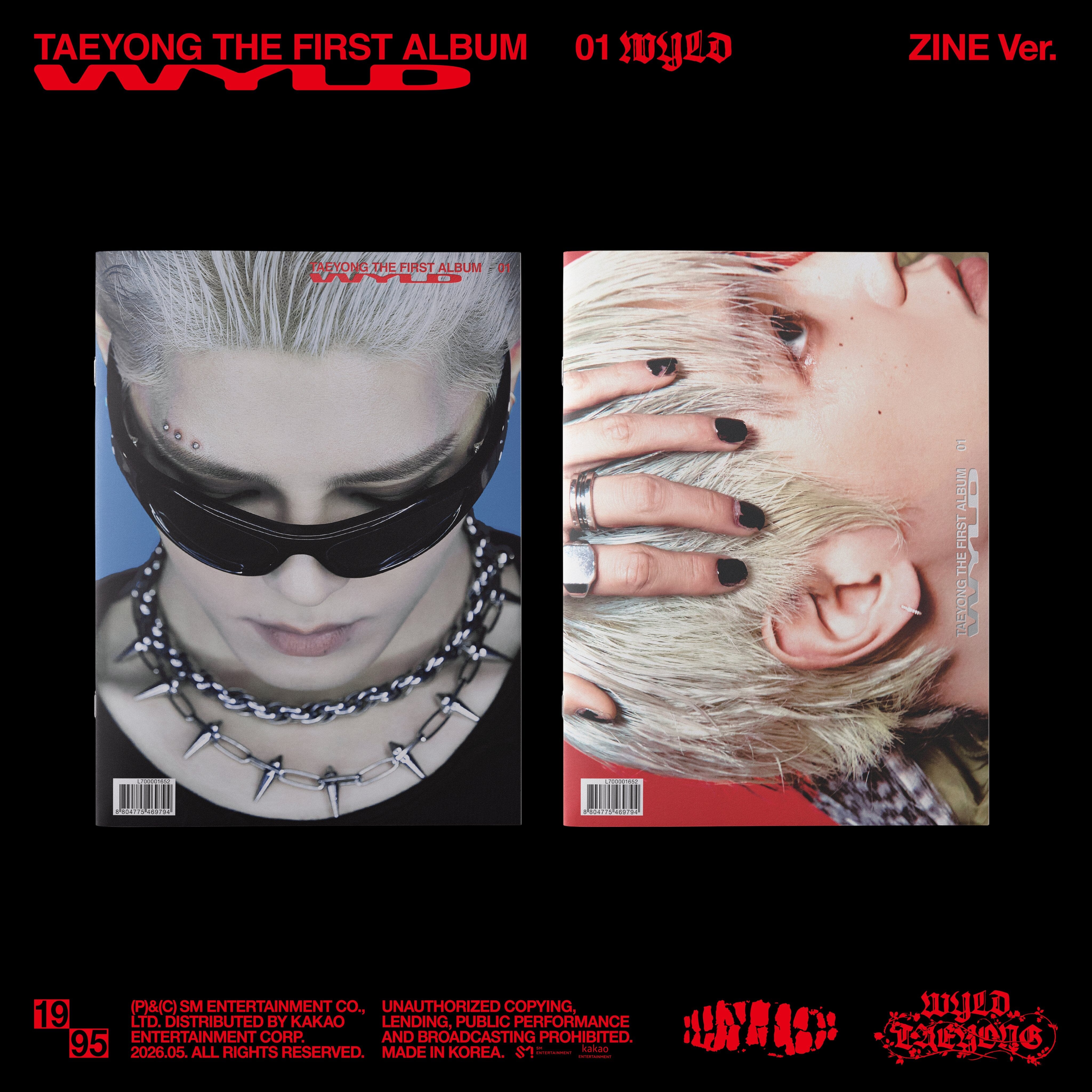 TAEYONG (NCT) - WYLD (ZINE VER.) Nolae