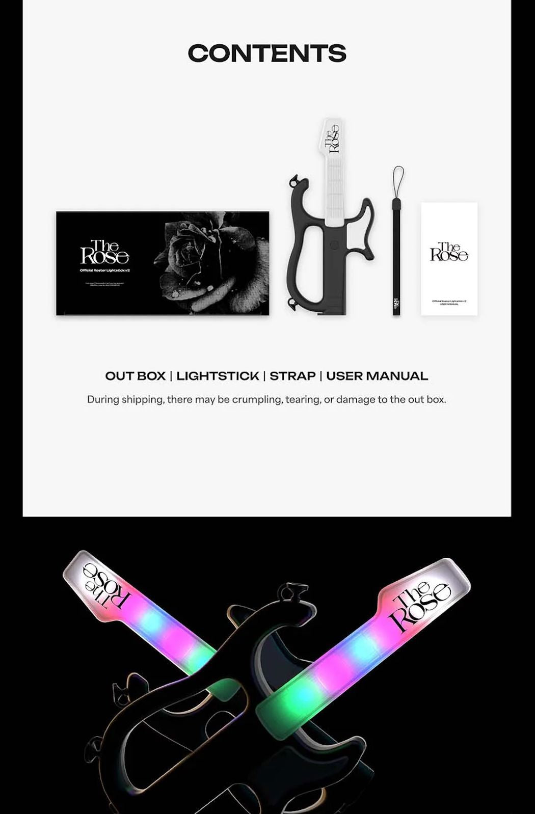 THE ROSE - OFFICIAL ROSTAR LIGHT STICK V2 Nolae