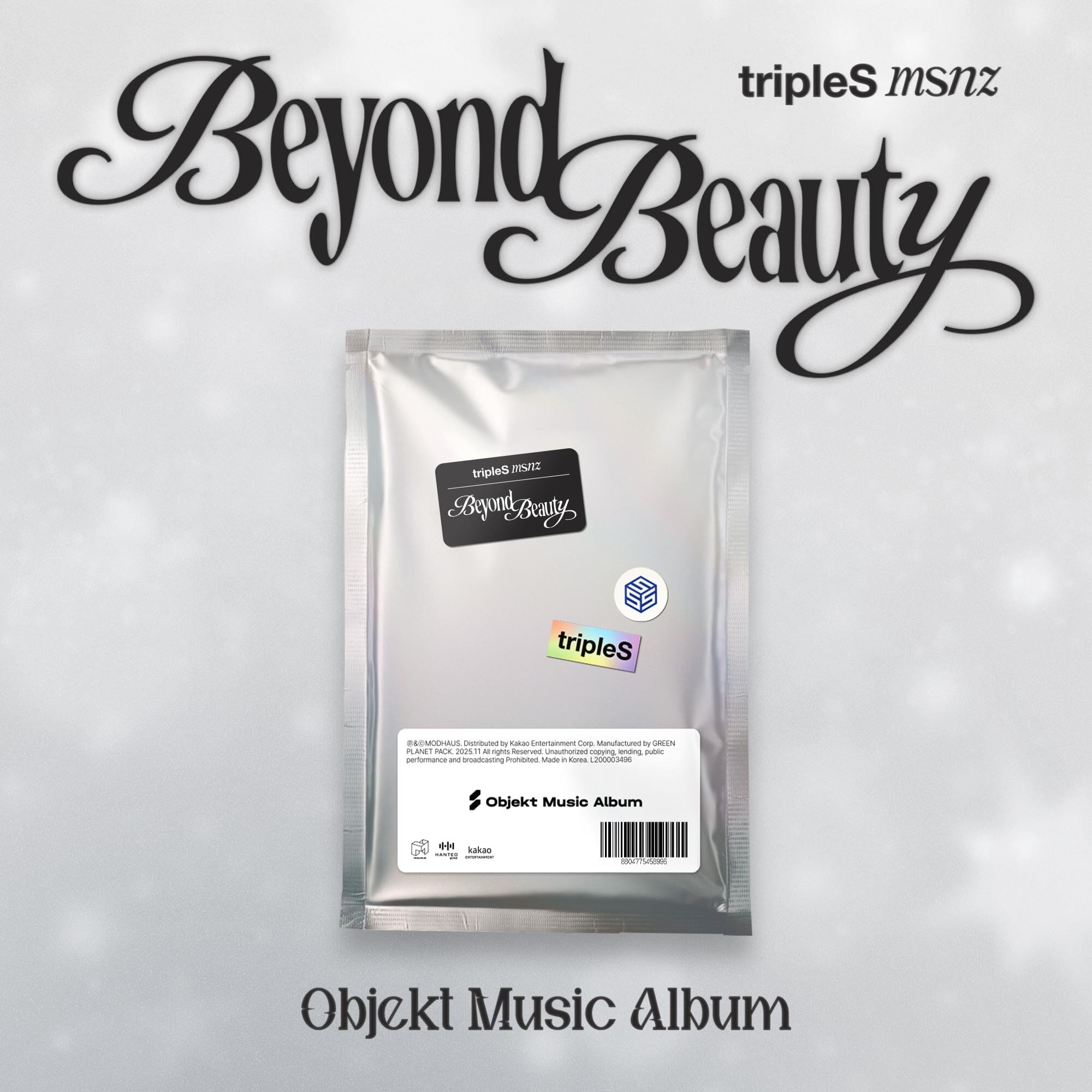TRIPLE S MSNZ - BEYOND BEAUTY (OBJEKT MUSIC ALBUM) Nolae