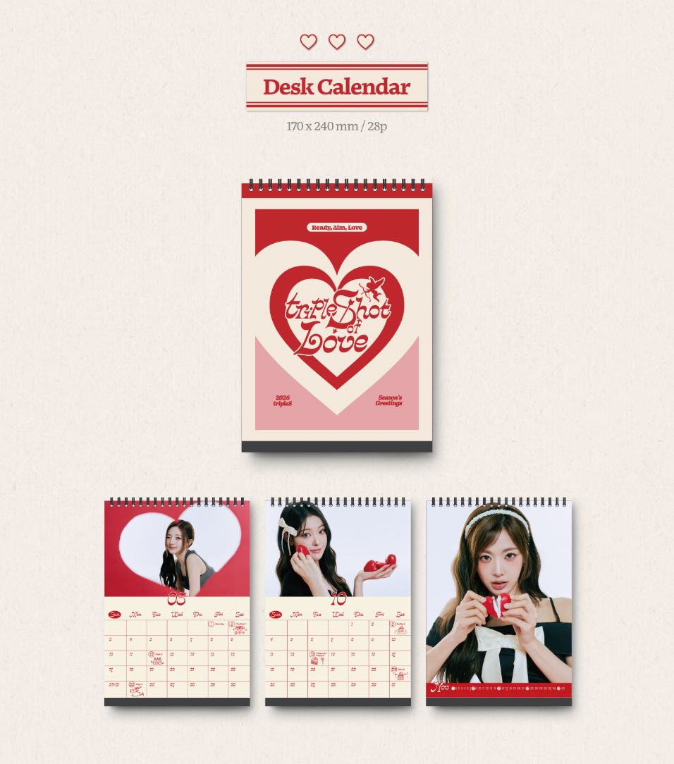 TRIPLES - 2026 SEASON'S GREETINGS (TRIPLESHOT OF LOVE) Nolae