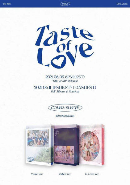 TWICE - 10th Mini [Taste of Love] – Pre-Order