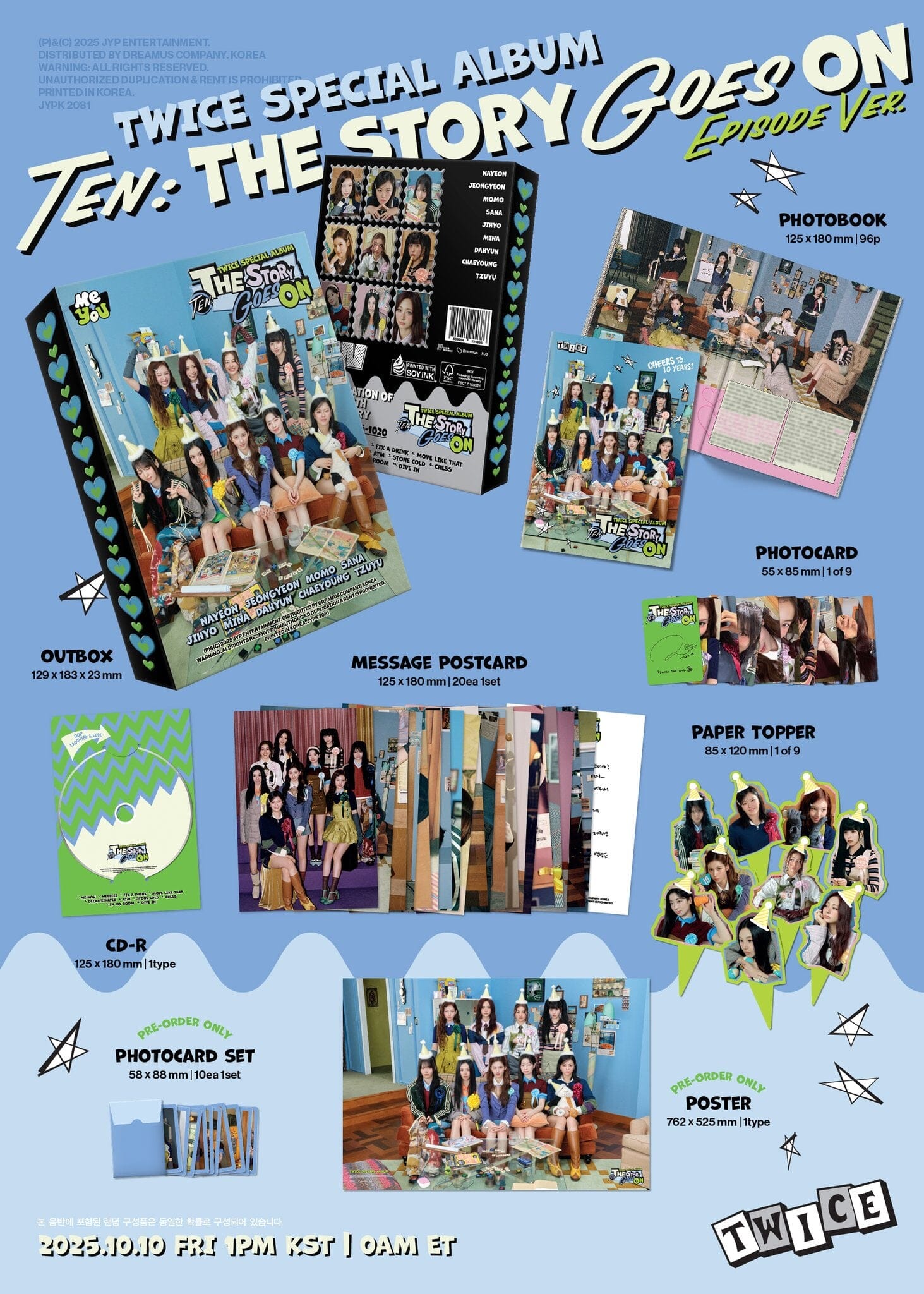 TWICE - TEN : THE STORY GOES ON (EPISODE VER.) Nolae
