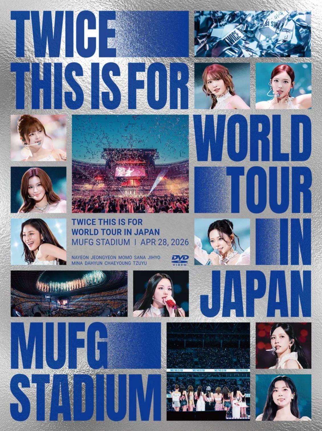 TWICE - 'THIS IS FOR' WORLD TOUR IN JAPAN MUFG STADIUM (DVD & BLU-RAY) Nolae