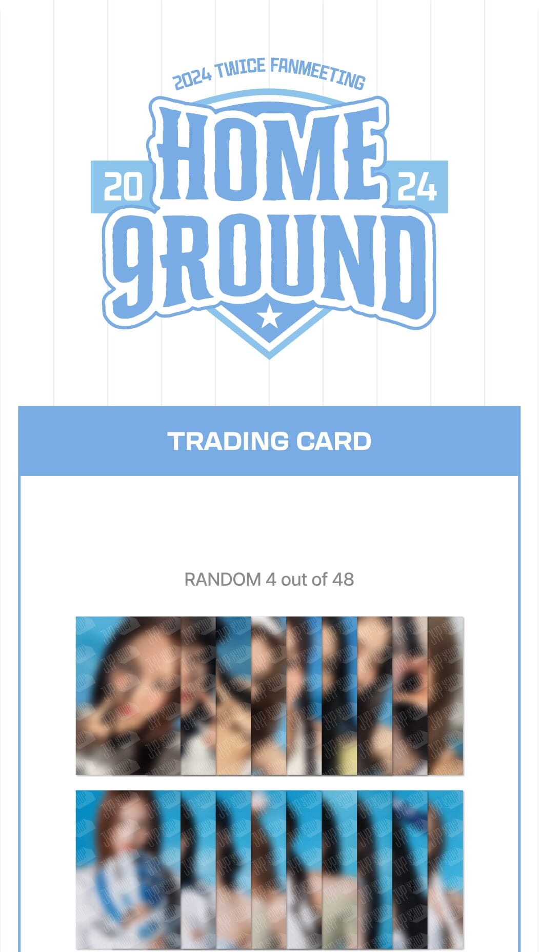 TWICE - TRADING CARD (HOME 9ROUND) Nolae