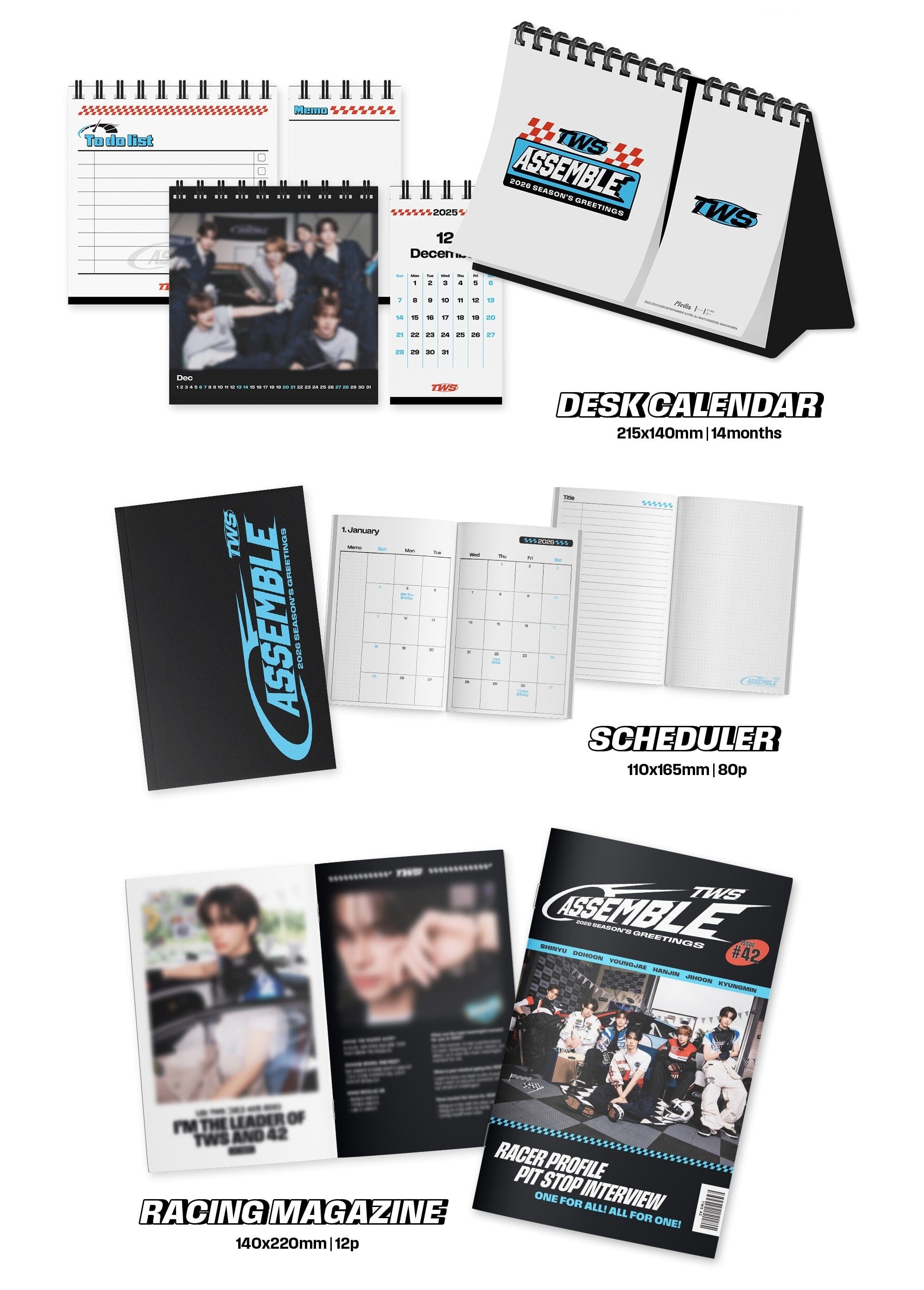 TWS - 2026 SEASON'S GREETINGS + POB WEVERSE GIFT Nolae