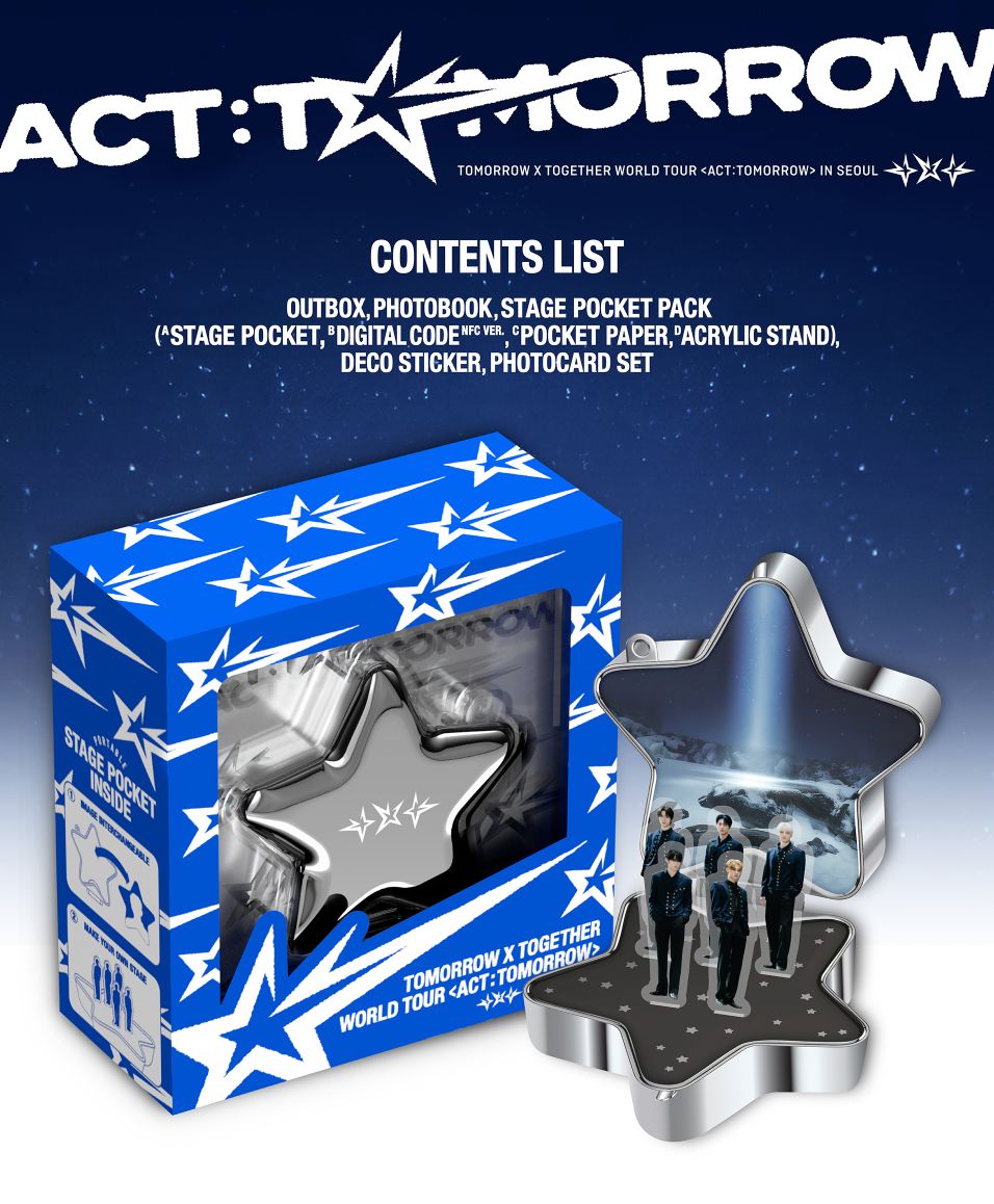 TXT - WORLD TOUR <ACT : TOMORROW> IN SEOUL (DIGITAL CODE) + Weverse Gift Nolae