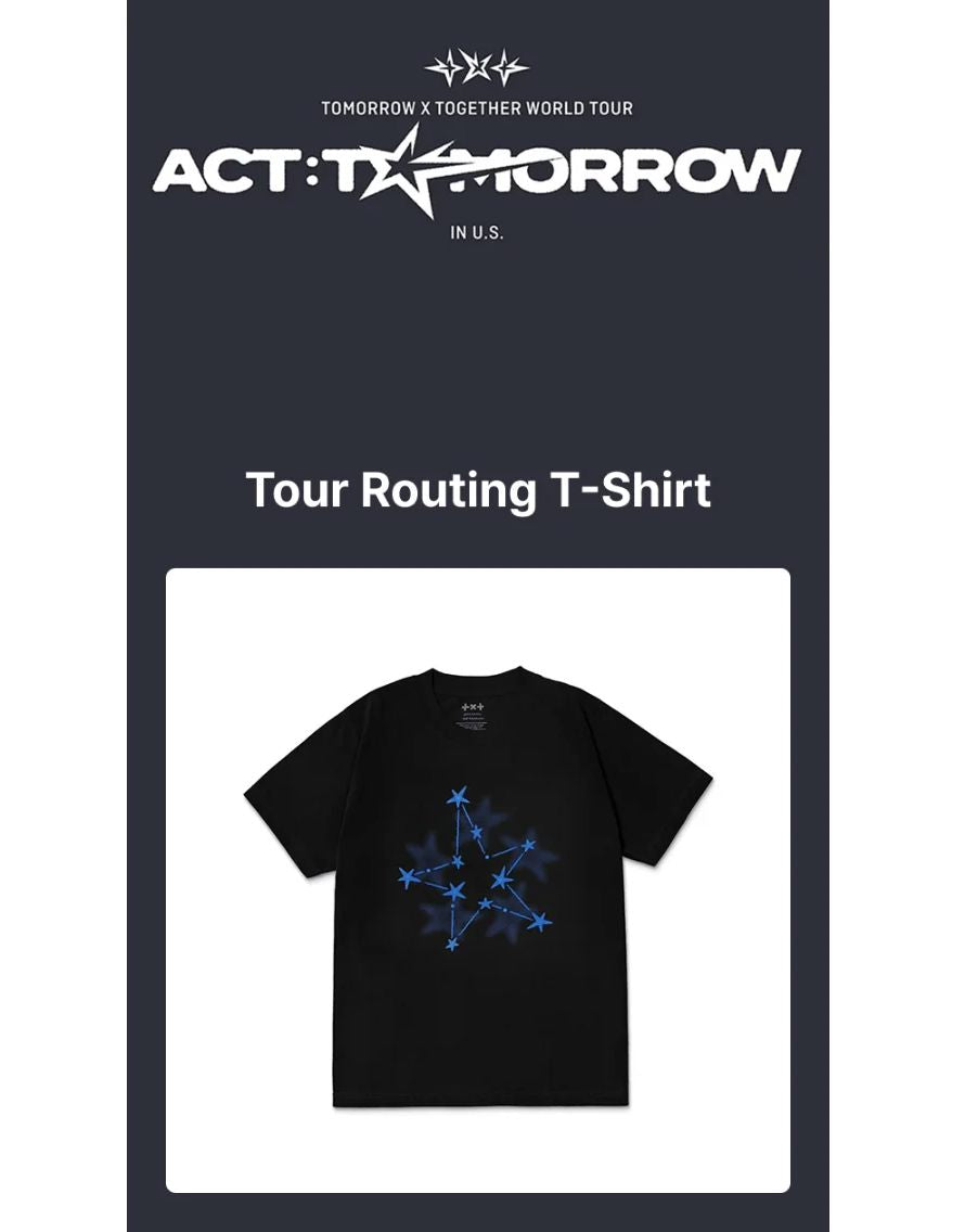 TXT - WORLD TOUR 'ACT : TOMORROW' IN U.S. OFFICIAL MD Nolae
