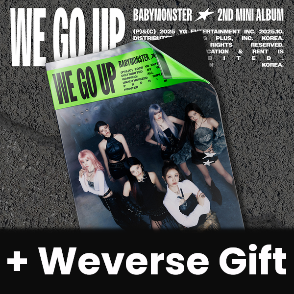 BABYMONSTER - WE GO UP + Weverse Gift