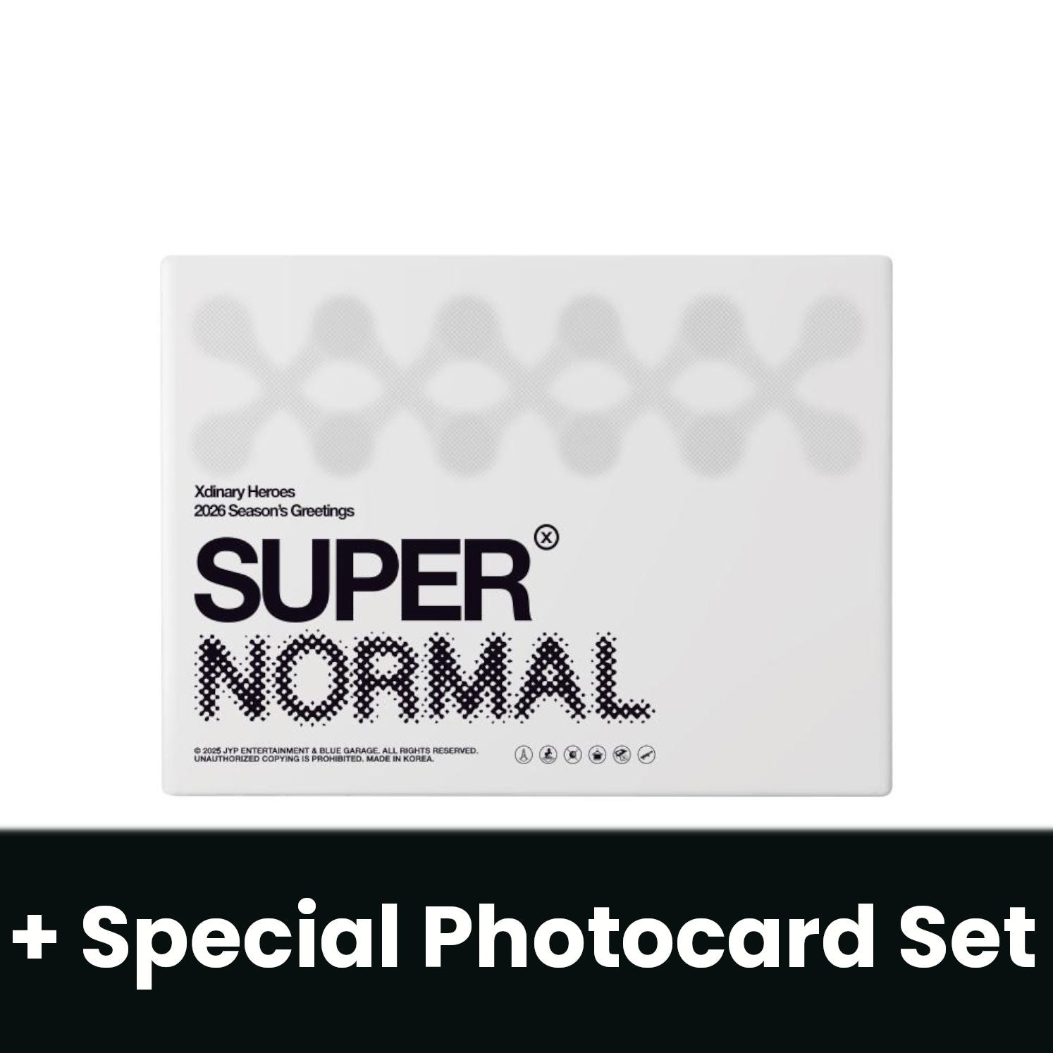XDINARY HEROES - 2026 SEASON'S GREETINGS (SUPER NORMAL) + Special Photocard Set Nolae