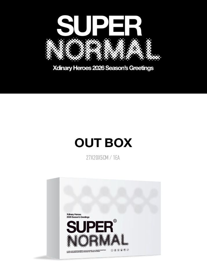 XDINARY HEROES - 2026 SEASON'S GREETINGS (SUPER NORMAL) + Special Photocard Set Nolae