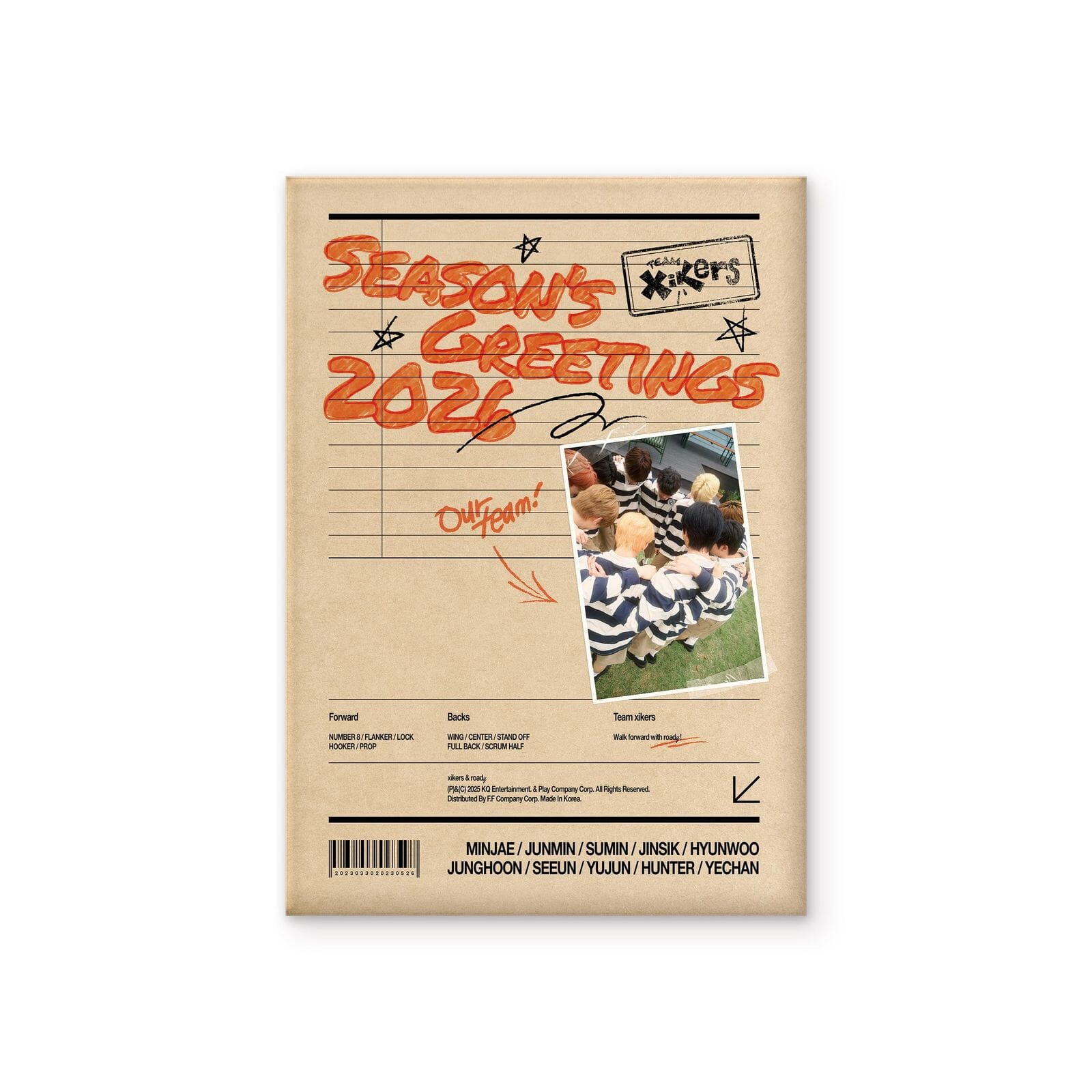XIKERS - 2026 SEASON'S GREETINGS Nolae