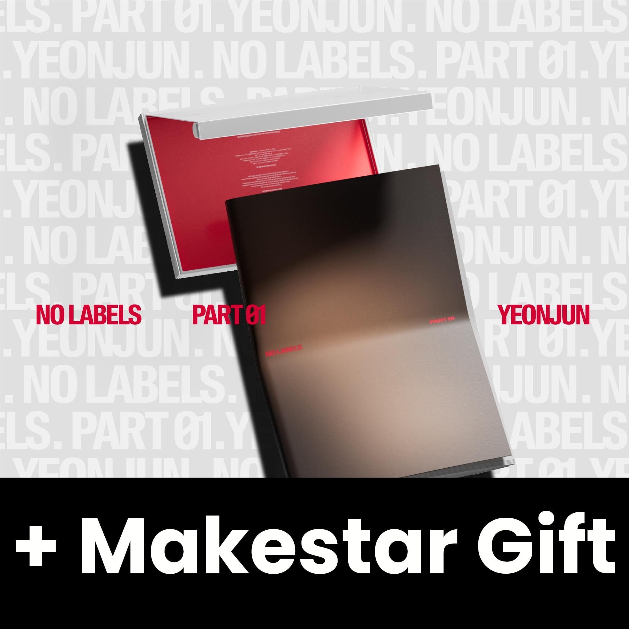 YEONJUN (TXT) - NO LABELS: PART 01 (WEVERSE ALBUMS VER.) + Makestar Gift Nolae