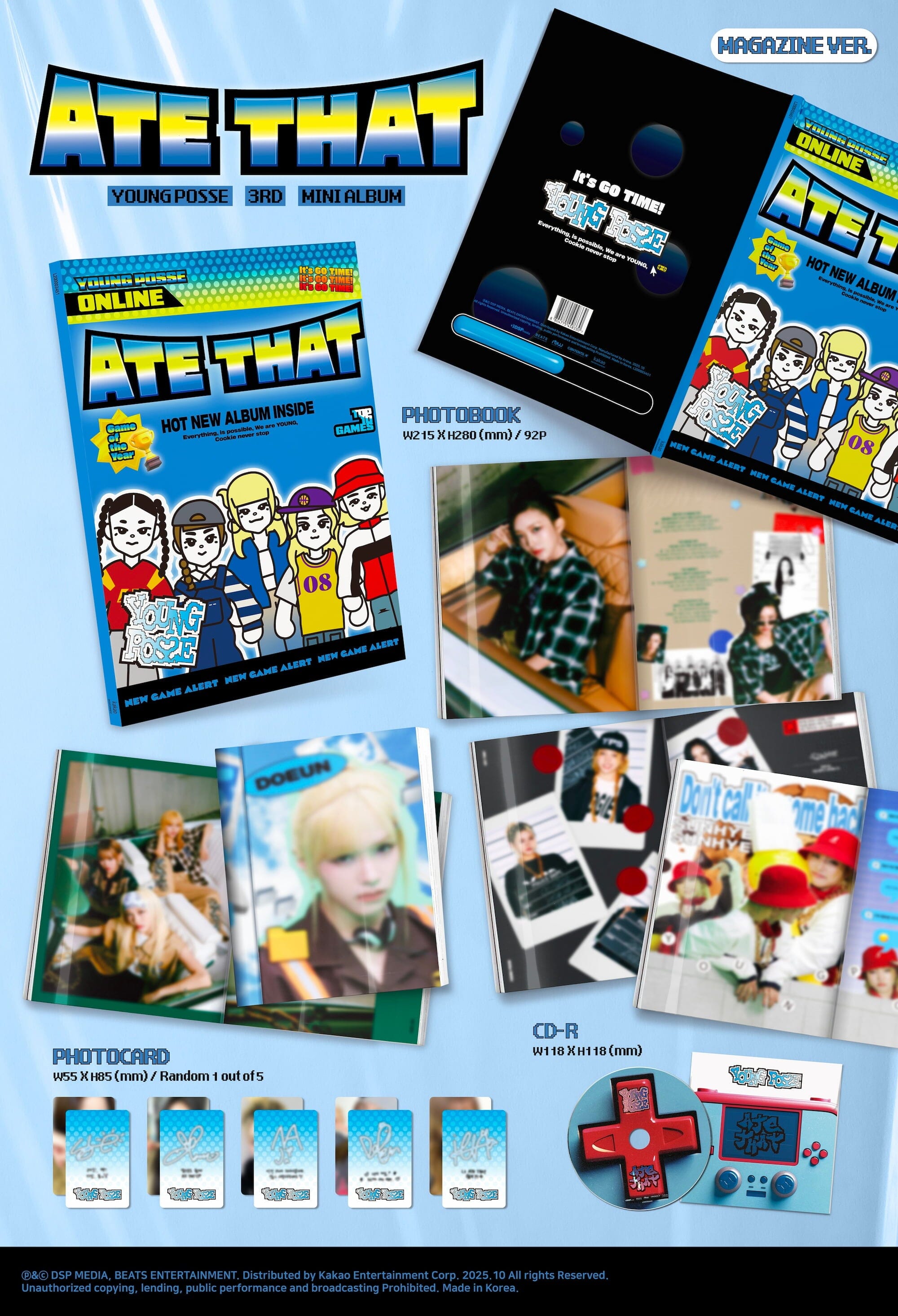 YOUNG POSSE - ATE THAT (MAGAZINE VER.) Nolae