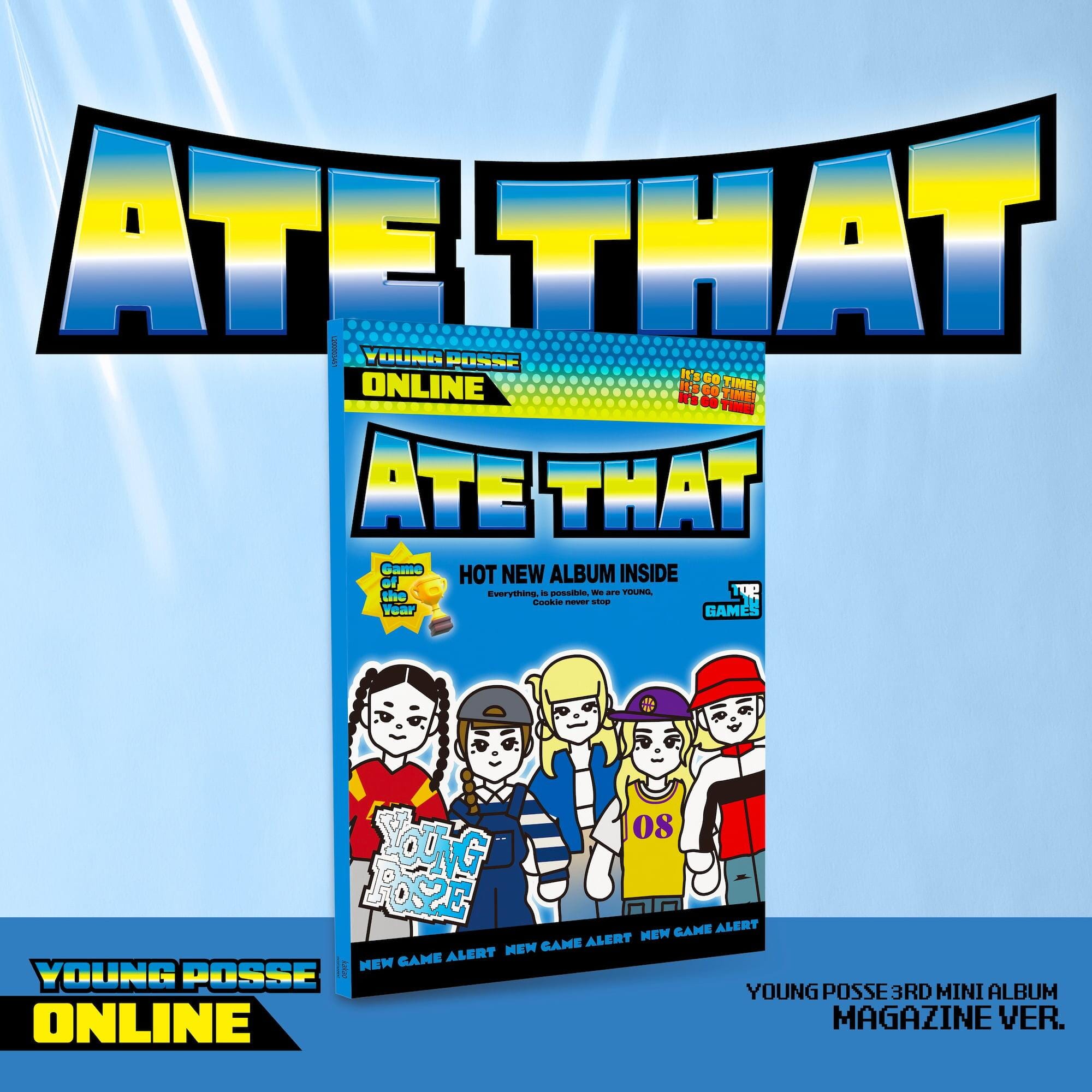 YOUNG POSSE - ATE THAT (MAGAZINE VER.) Nolae