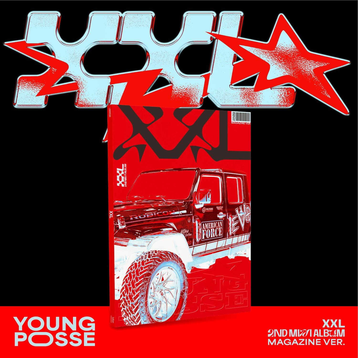 YOUNG POSSE - XXL (MAGAZINE VER.) Nolae