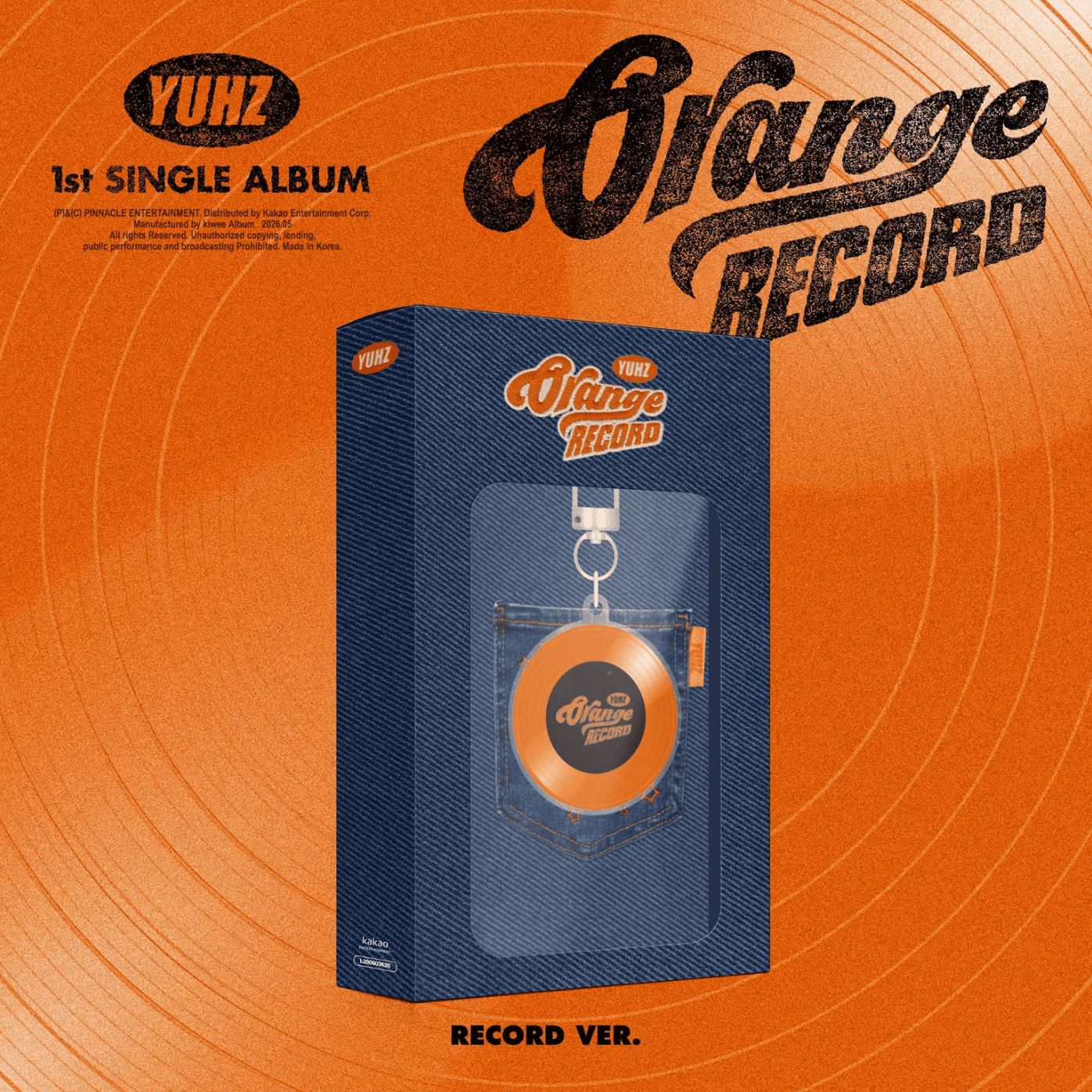YUHZ - ORANGE RECORD (KIWEE ALBUM) Nolae