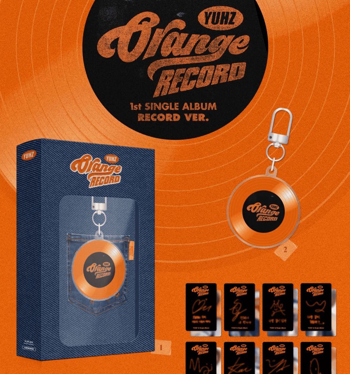 YUHZ - ORANGE RECORD (KIWEE ALBUM) Nolae