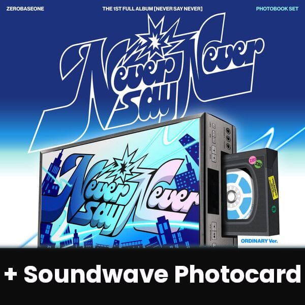 ZB1 - NEVER SAY NEVER (PHOTOBOOK VER.) + Soundwave Photocard Nolae